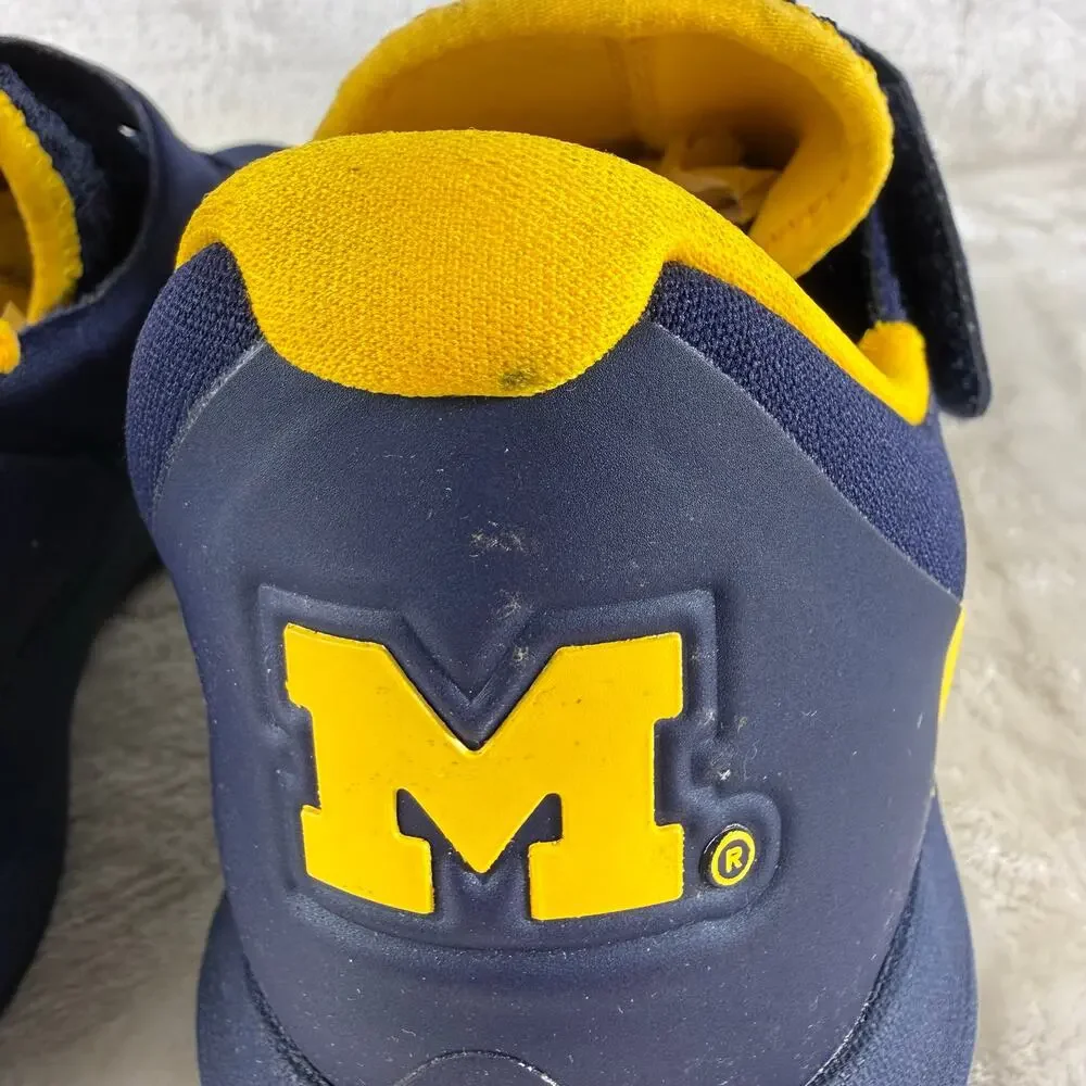 Nike Air Jordan Trainer 3 Michigan Sneakers Men's Size 9 Go Blue Athletic Shoes
